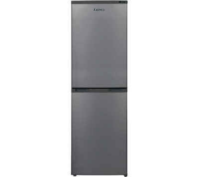Lec TF5517S Fridge Freezer - Silver